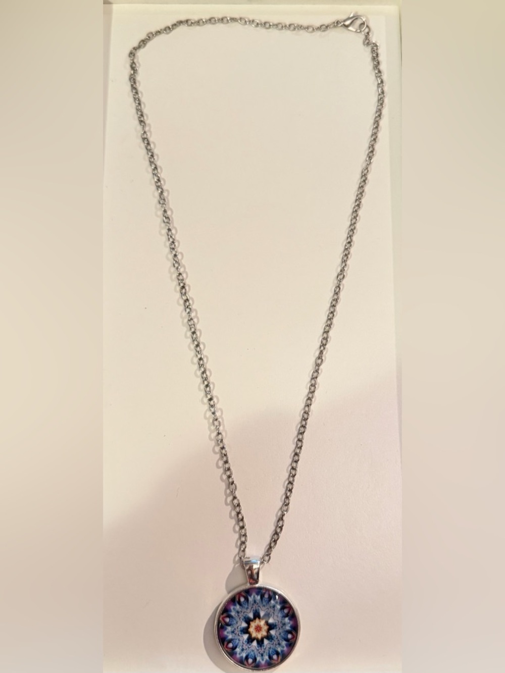 Mandala themed Chain Necklace